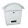 Postaláda ívelt, záras festett fehér - JKH
