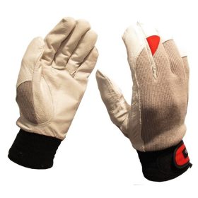   védőkesztyű bőr tenyér,sztreccs kézfej GUIDE 43  (10) - JKH