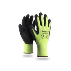  KAPRIOL New Grip védőkesztyű, sárga/fekete, méret: 9  BLISZTERES