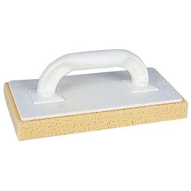 KAUFMANN Mosószivacs fogantyús, sárga  140*280*30mm  (A)