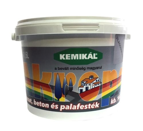 KEMIKÁL Akropol 5kg - antracitszürke RAL7016