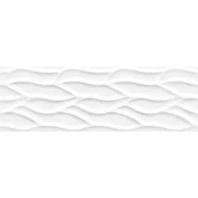   KEROS Decorado White Liso Hojas falicsempe A071    25*75cm  1. o.  1,5m2/dob
