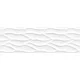 KEROS Decorado White Liso Hojas falicsempe A071    25*75cm  1. o.  1,5m2/dob