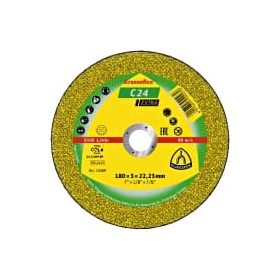 C 24 EX vágókorongok 125x2,5x22,23 mm domború