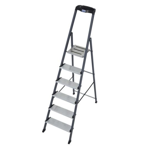 SECURO Lépcsőfokos állólétra  1*6 fokos