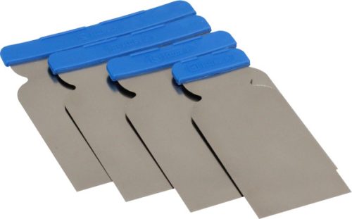 KUBALA Japán rozsdamentes spatulya, spakli szett, 4 darabos