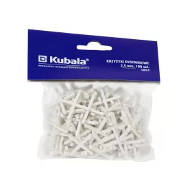 KUBALA Fugakereszt, 2,5 mm, 100 db/csom
