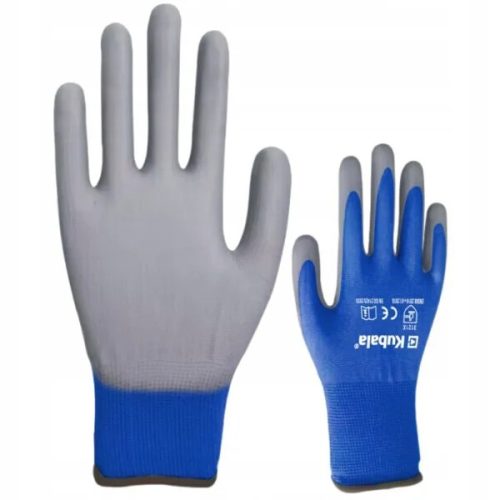 KUBALA Munkavédelmi kesztyű, érintőképernyő képes, Méret:10