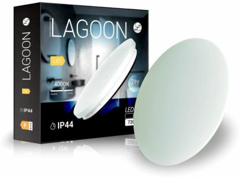 LAGOON kerek mennyezeti lámpa  IP44  12W  230mm - natúr fehér   TIA124000K