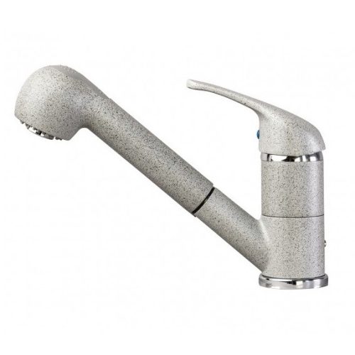 MARMORIN mosogatócsaptelep kihúzható fejes - Gray  MR03