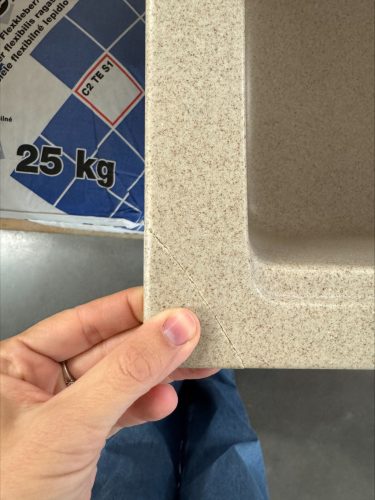 MARMORIN Lukka 2 medencés mosogató - Sand  ÉRTÉKCSÖKKENTETT