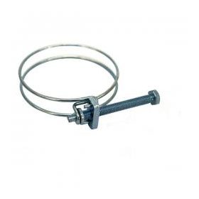   Dupla drótbilincs, DWC, 45-50mm, állítható  1,5"-os csőhöz