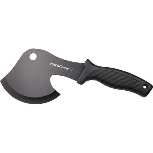 Vadász- és túrabalta, 2CR13 rozsdamentes acél penge, műanyag nyél, nylon tok, 270mm