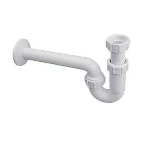   McALPINE HC4PF-32 műanyag csőszifon leeresztőszelep nélkül  5/4" * 32mm