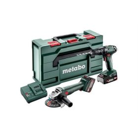  METABO gépszett COMBO SET 2.4.4 18V  SB18 + W18 L 9-125 - kofferben