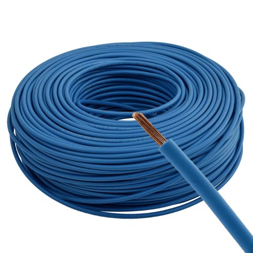 Réz érvezeték H07V-K  1*16mm2  450V/750V PVC  dobon - kék