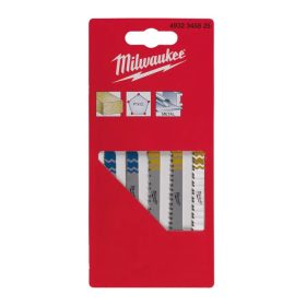   MILWAUKEE Szúrófűrészlap szett (fa, fém, PVC)  5 darabos