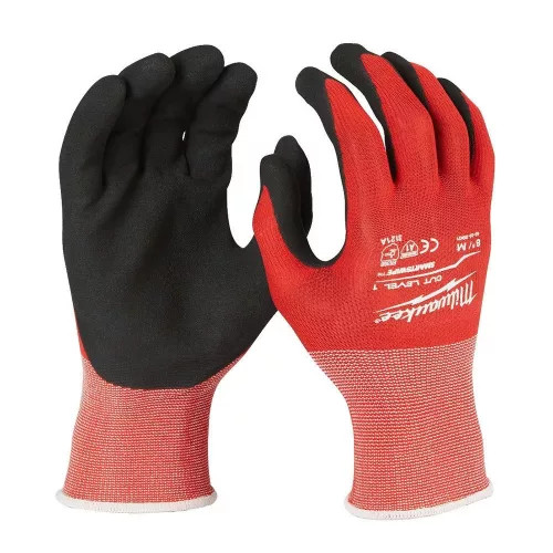 MILWAUKEE Vágásbiztos védőkesztyű, 1. vágási szint, méret: L/9