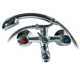   MOFÉM Eurosztár kádtöltő csaptelep, zuhanyvilla, kézizuhany, gégecső