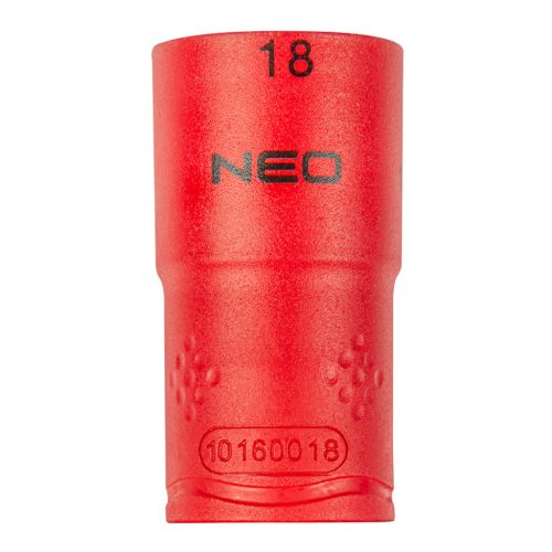 Neo Tools Dugókulcs 6-lapú 1/2" 18mm 1000V, szigetelt