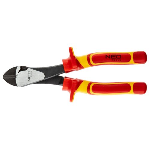 Neo Tools Oldalcsípő fogó, szigetelt, 1000V, 180mm (7"), CRV, polírozott