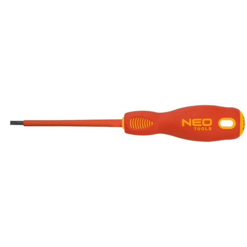 Neo Tools Csavarhúzó lapos 2.5X75 1000V szigetelt