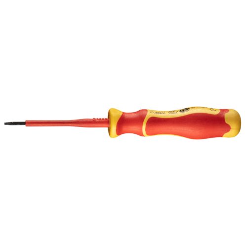 Neo Tools Csavarhúzó lapos, 1000V, szigetelt, 0.4x2.5x75mm, S2 acél