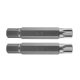 Neo Tools Spline bit, 3/8", M12x75mm, S2, 2db