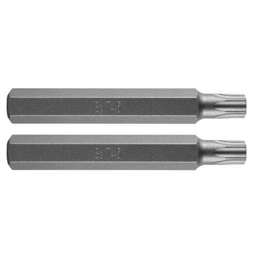 Neo Tools Torx bit, 3/8", T45x75mm, S2, 2db