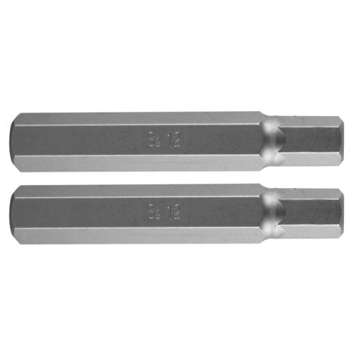 Neo Tools Imbusz bit, 3/8", 12x75mm, S2, 2db