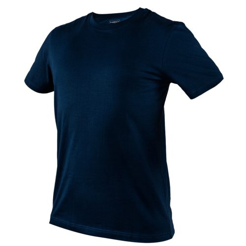 Neo Tools Munkavédelmi póló, sötétkék, NAVY, 100% pamut, 180g/m2, XXXL