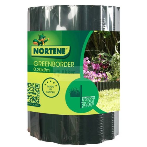 NORTENE Greenborder 15 gyepszegély  zöld  0,15*9m