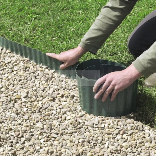 NORTENE Greenborder 15 gyepszegély  zöld  0,15*9m