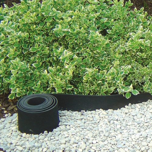 NORTENE Selfix Bordura újrahasznosított gumi ágyásszegély  0,13*5m  fekete