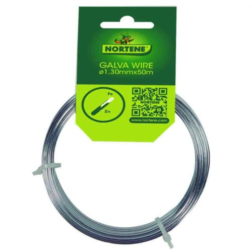 NORTENE Galvawire galvanizált dróthuzal  1,3mm*50m  ezüst