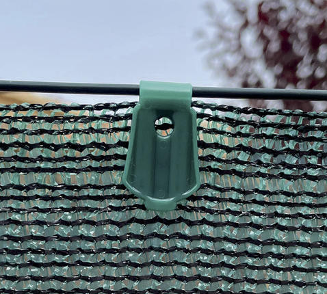 NORTENE Fixatex rögzítőkapocs szőtt árnyékoló hálóhoz  2*2,5cm  barna  20db/csom