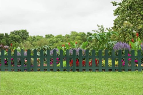 NORTENE FARM BORDER - Klasszikus kinézetű műanyag szegély 40 x 79 cm zöld