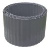 NORTENE Steely Bordura galvanizált acél ágyásszegély  0,14*6m  antracit  hullámos