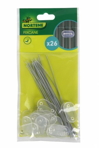 NORTENE Fixcane rögzítő műanyag nádfonat rögzítéséhez  3cm  transparent  26db/csom