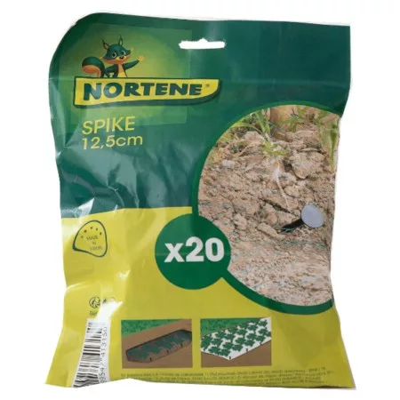 NORTENE Spike leszúró tüske  2*2*12,5cm  fekete  20db/csom