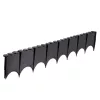 NORTENE DECO BARRIER - Leszúrható ágyásszegély dekoratív, köves stílusú szegélyszéllel, 77 x 12,5