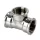 PAN-ITALIA T-idom  1/2"  BB - króm