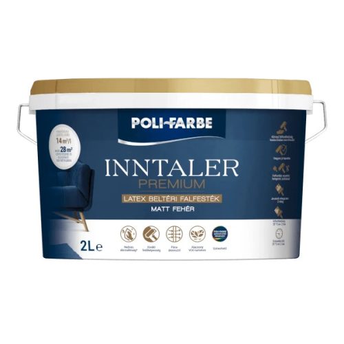 POLI-FARBE Inntaler Premium Latex beltéri falfesték   2l
