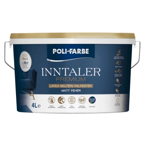 POLI-FARBE Inntaler Premium Latex beltéri falfesték   4l