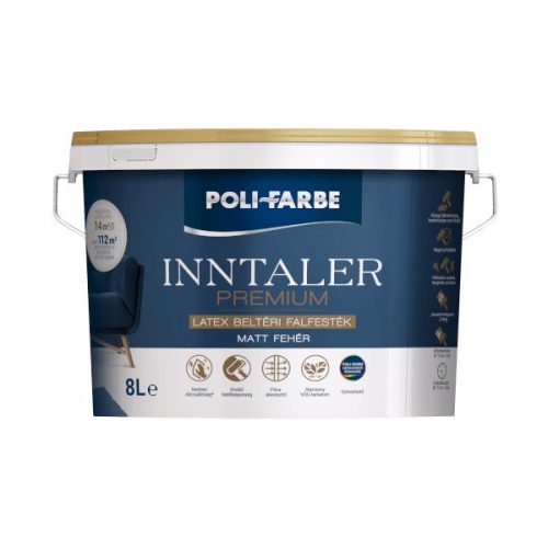 POLI-FARBE Inntaler Premium Latex beltéri falfesték   8l