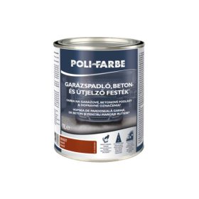  POLI-FARBE garázspadló, beton- és útjelző festék opál   1l