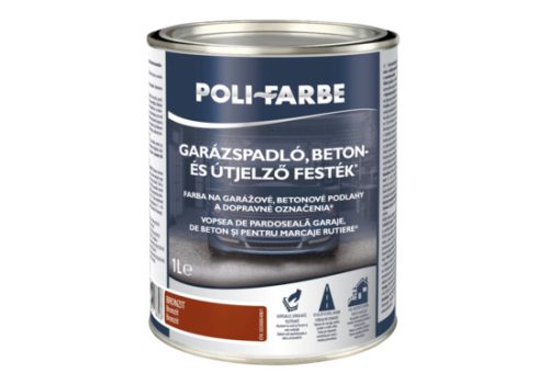 POLI-FARBE garázspadló, beton- és útjelző festék opál   1l