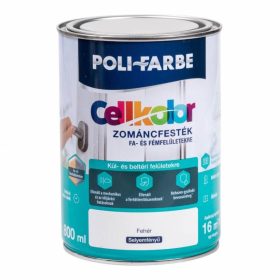   POLI-FARBE Cellkolor Selyemfényű zománcfesték    fehér  0,8l