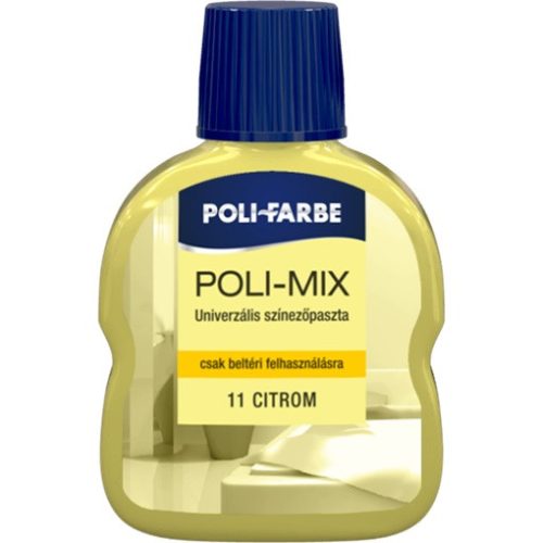 POLI-FARBE Poli-Mix univerzális színezőpaszta  11 citrom  100ml