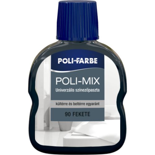 POLI-FARBE Poli-Mix univerzális színezőpaszta  90 fekete  100ml